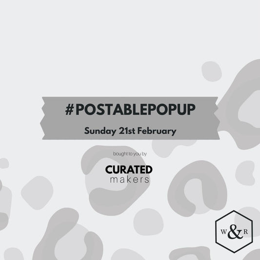 Wren & Rye x Curated Makers - Postable Pop-up - Sunday - Wren & Rye