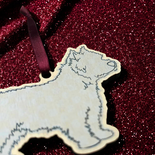 West Highland Terrier Hanging Decoration