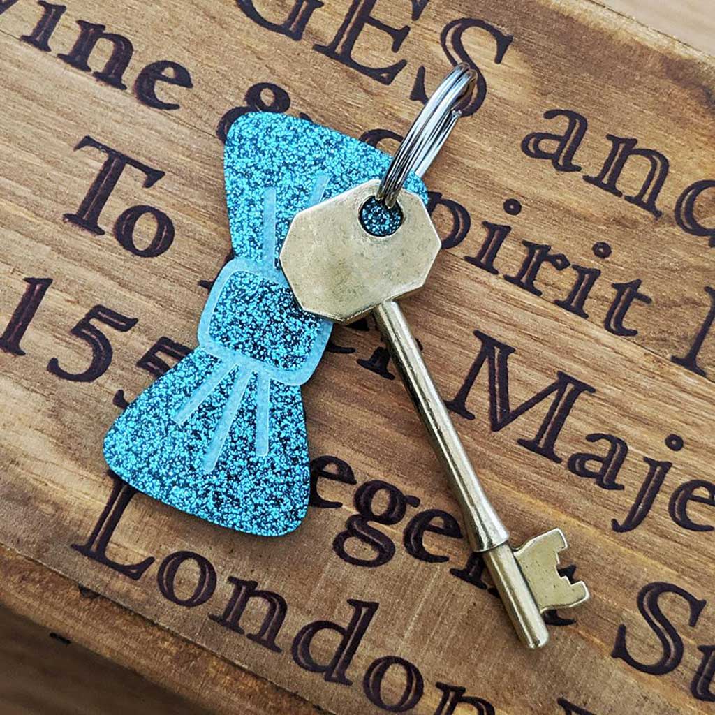 Wren & Rye Ocean Sparkle Pooch & Pooch Parent BowDangle Set