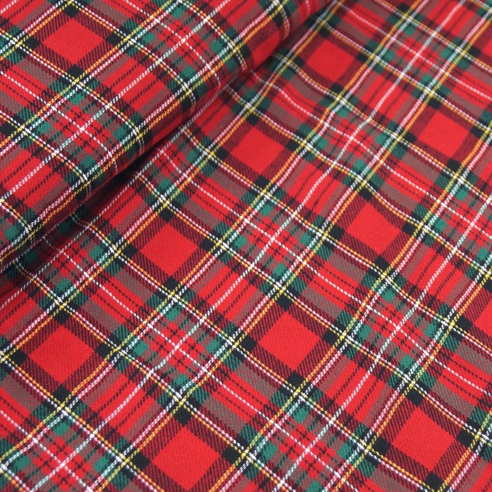 Wren & Rye Red Tartan Dog Bow Tie