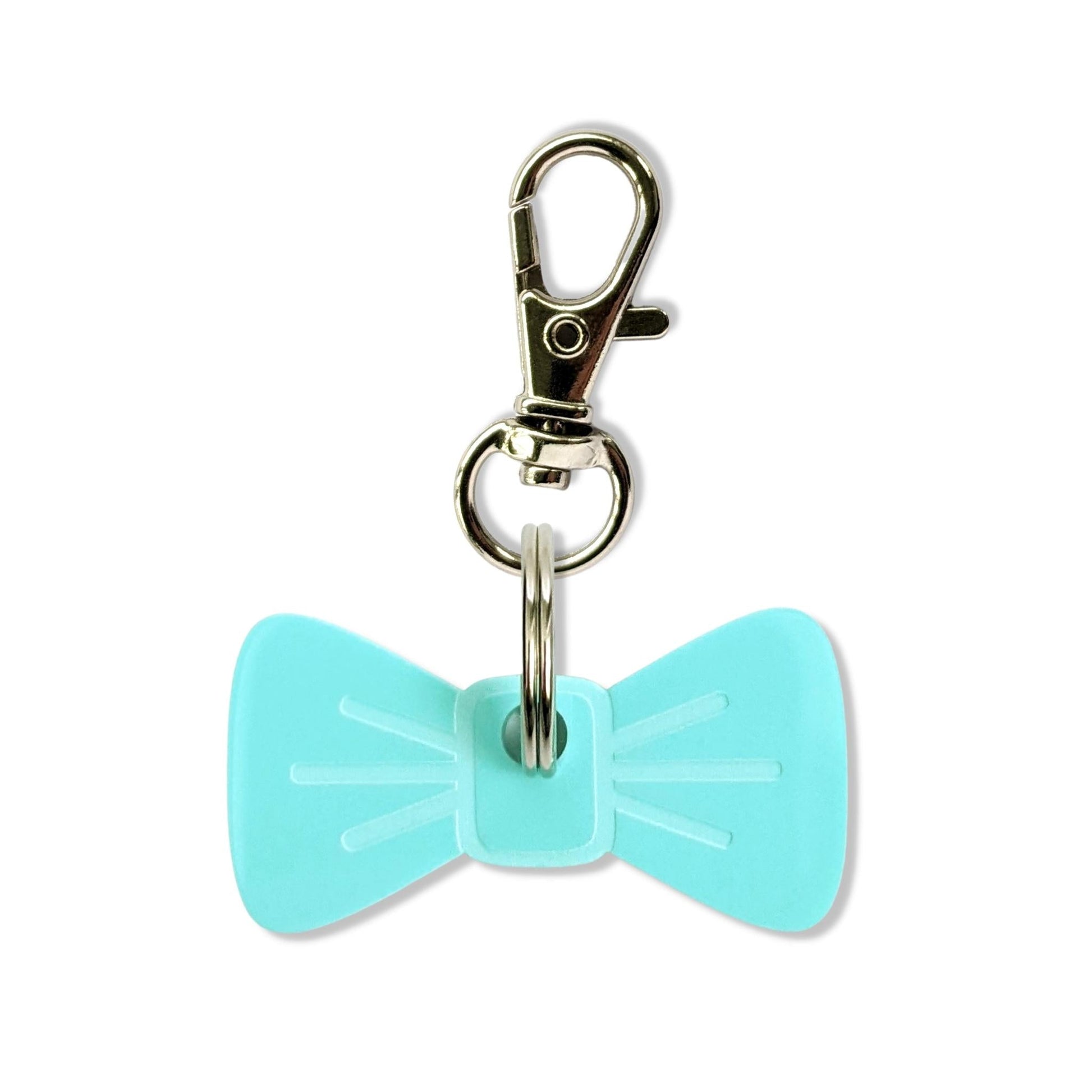 Wren & Rye Aqua Splash Mini BowDangle
