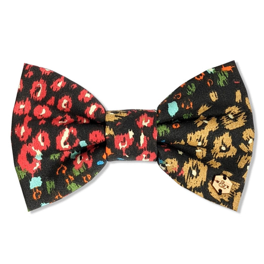 Wren & Rye Autumnal Haze Animal Print Dog Bow Tie