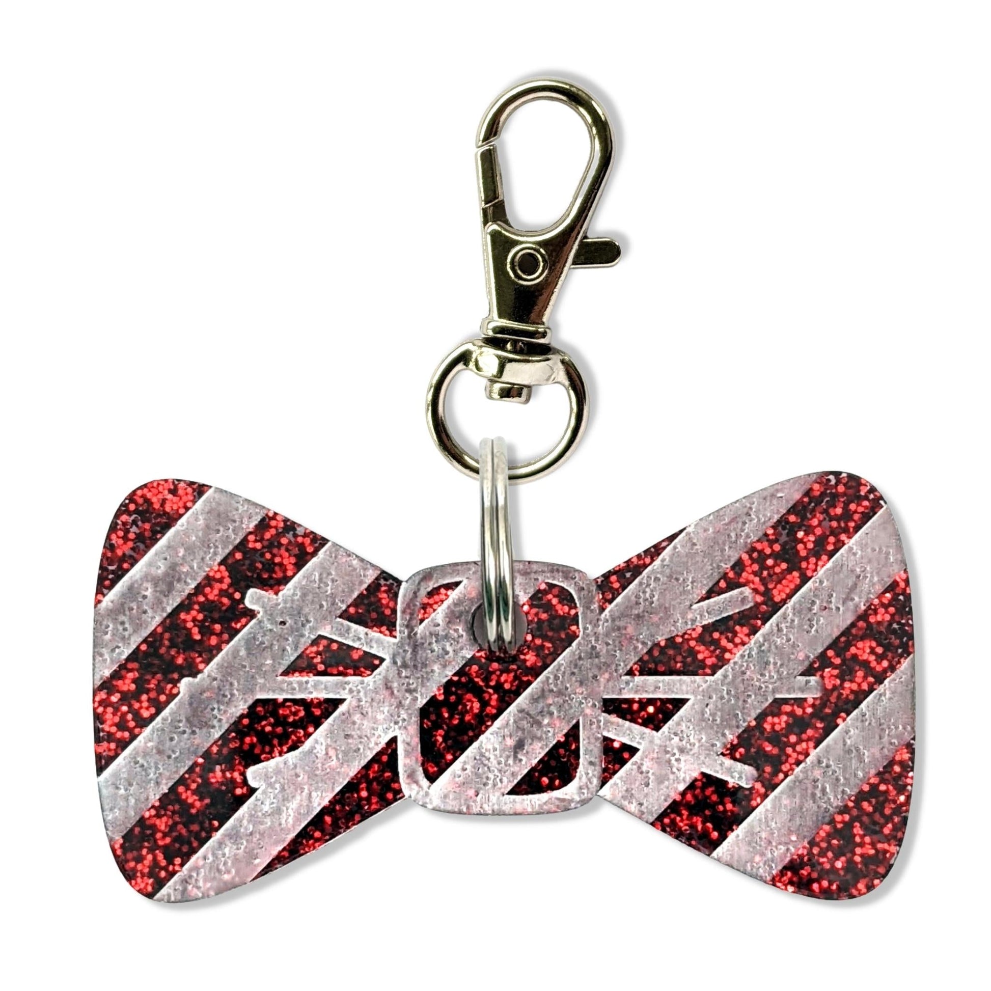 Wren & Rye Candy Stripe BowDangle
