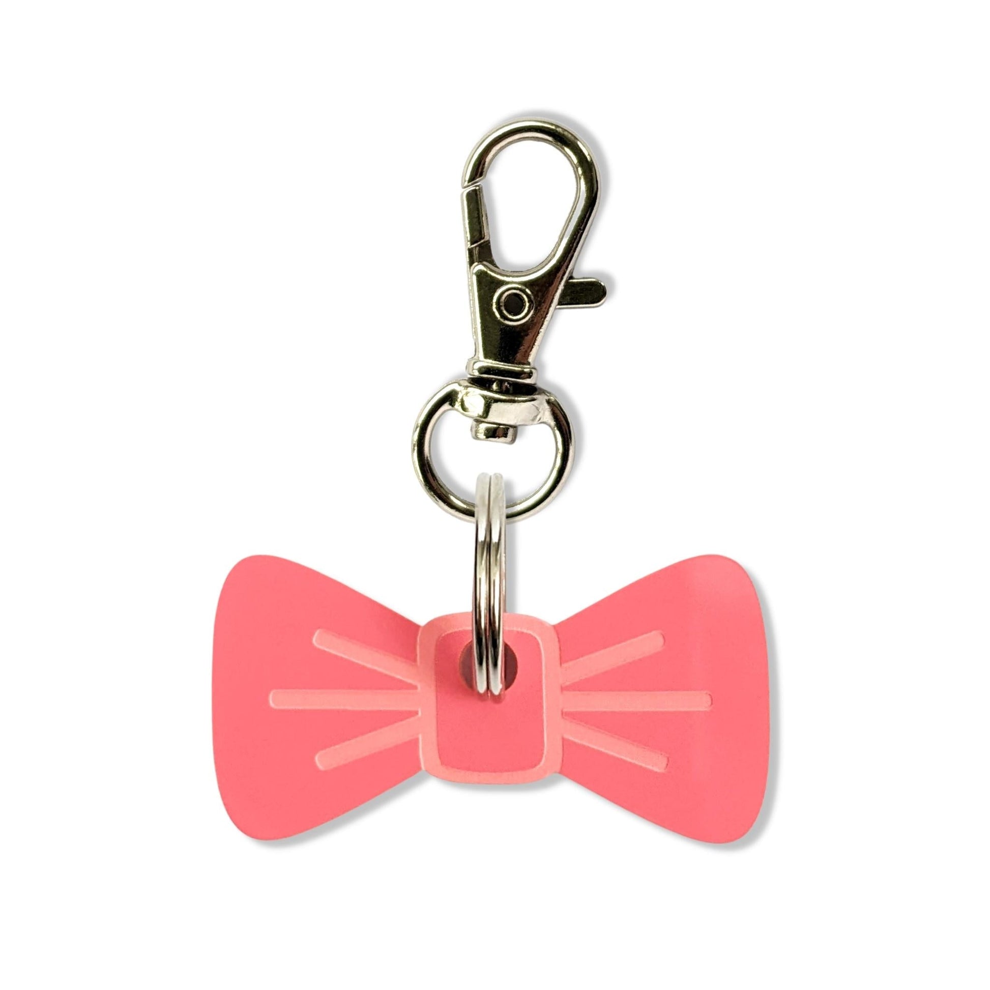 Wren & Rye Coral Blossom Mini BowDangle