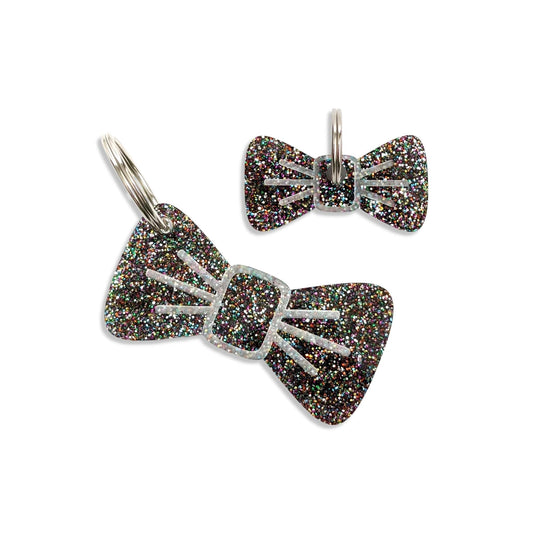 Wren & Rye Disco Rainbow Pooch & Pooch Parent BowDangle Set