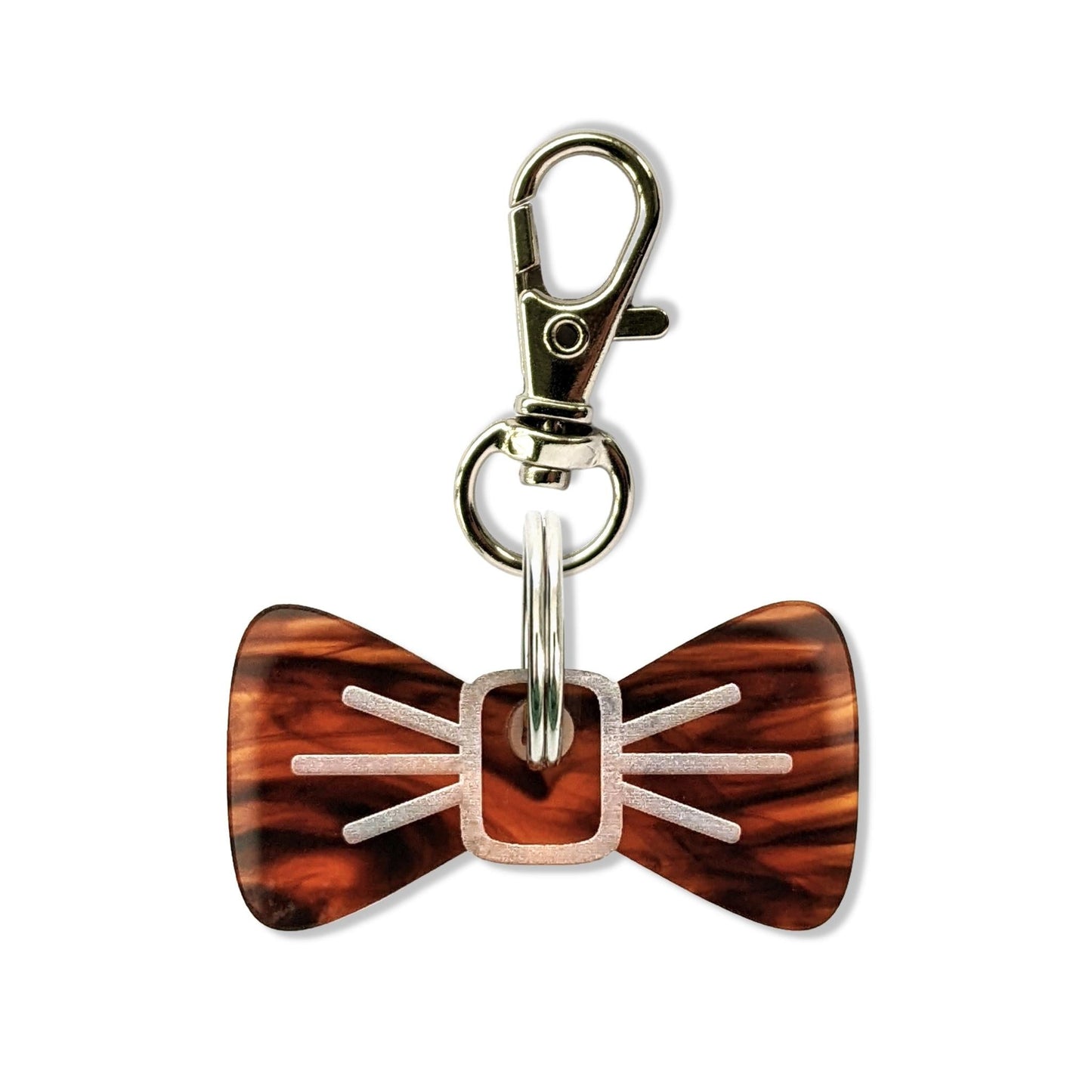 Wren & Rye Fall Marble Mini BowDangle