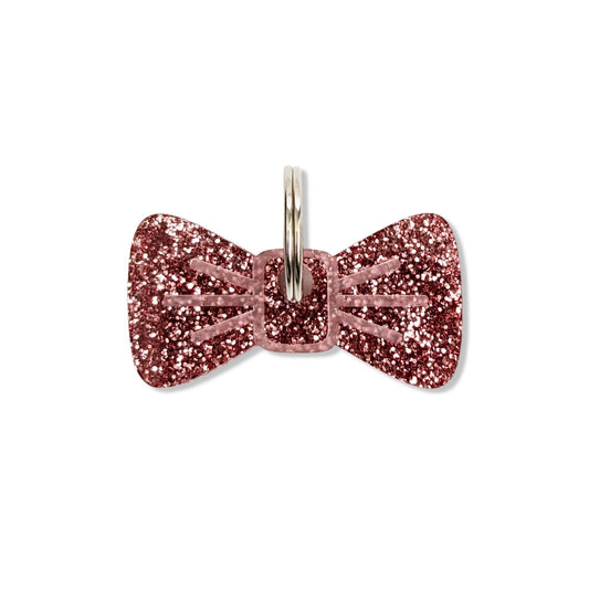 Wren & Rye Flamingo Glitter Mini BowDangle