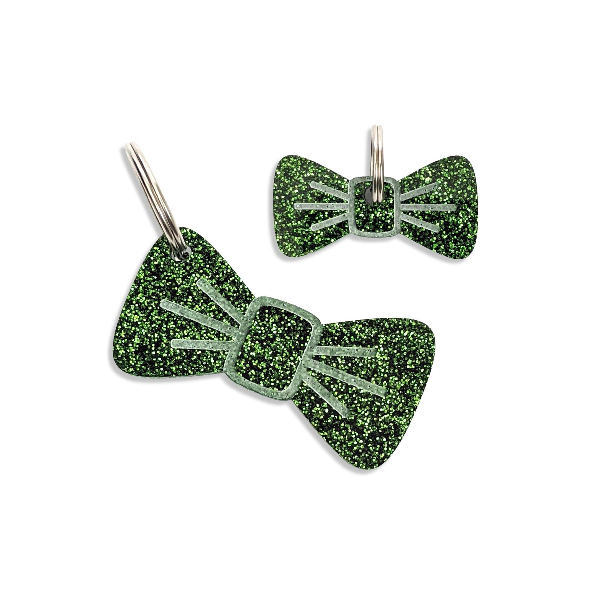 Wren & Rye Forest Glitter Pooch & Pooch Parent BowDangle Set
