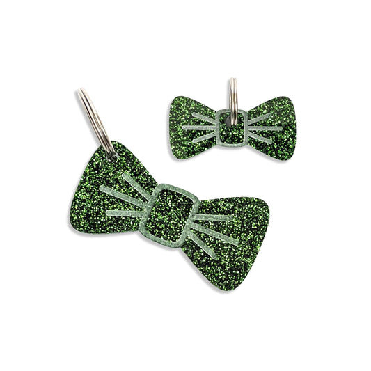 Wren & Rye Forest Glitter Pooch & Pooch Parent BowDangle Set