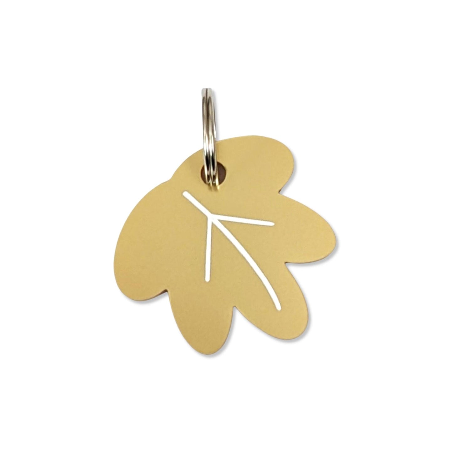 Wren & Rye Golden Maple Leaf BowDangle