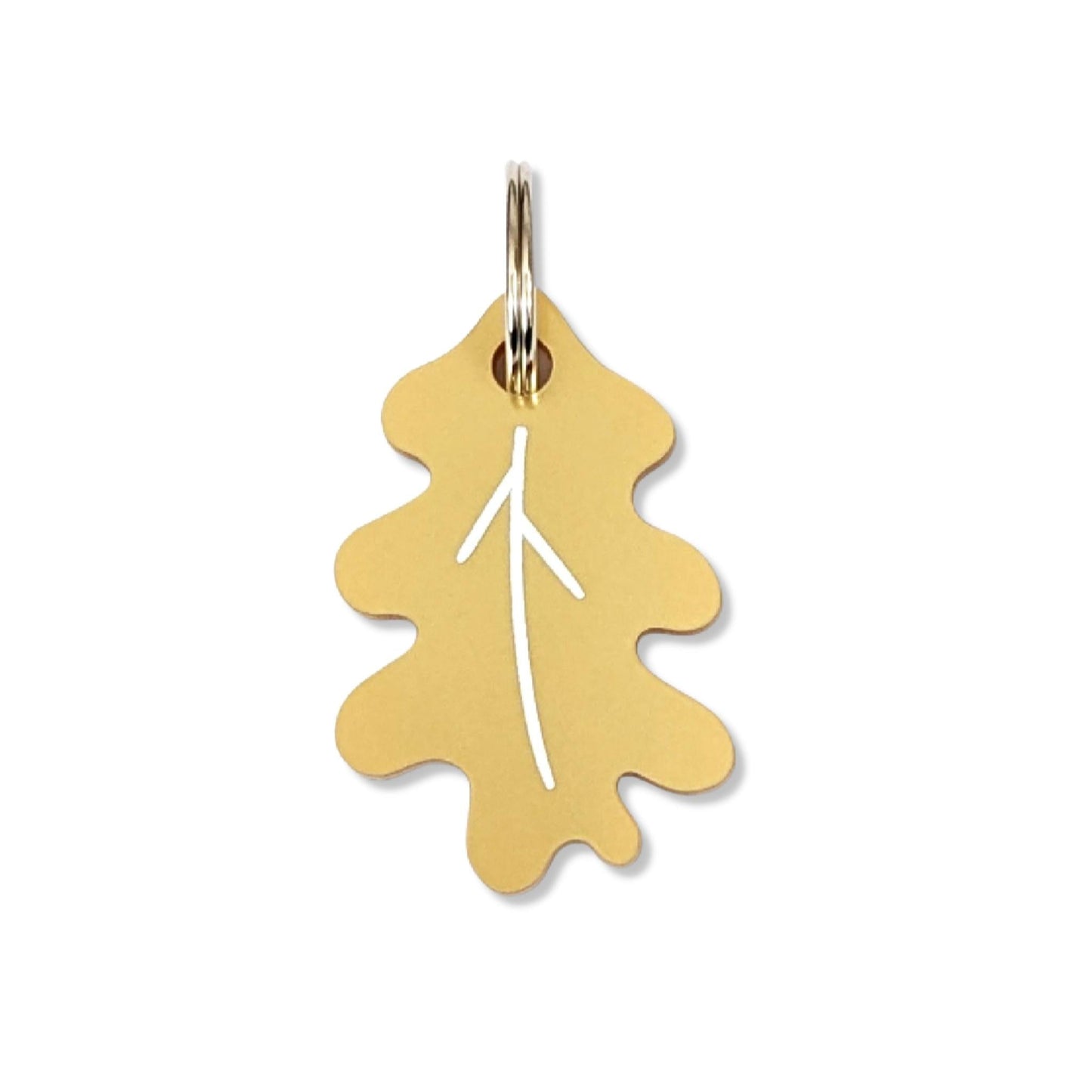 Wren & Rye Golden Oak Leaf BowDangle
