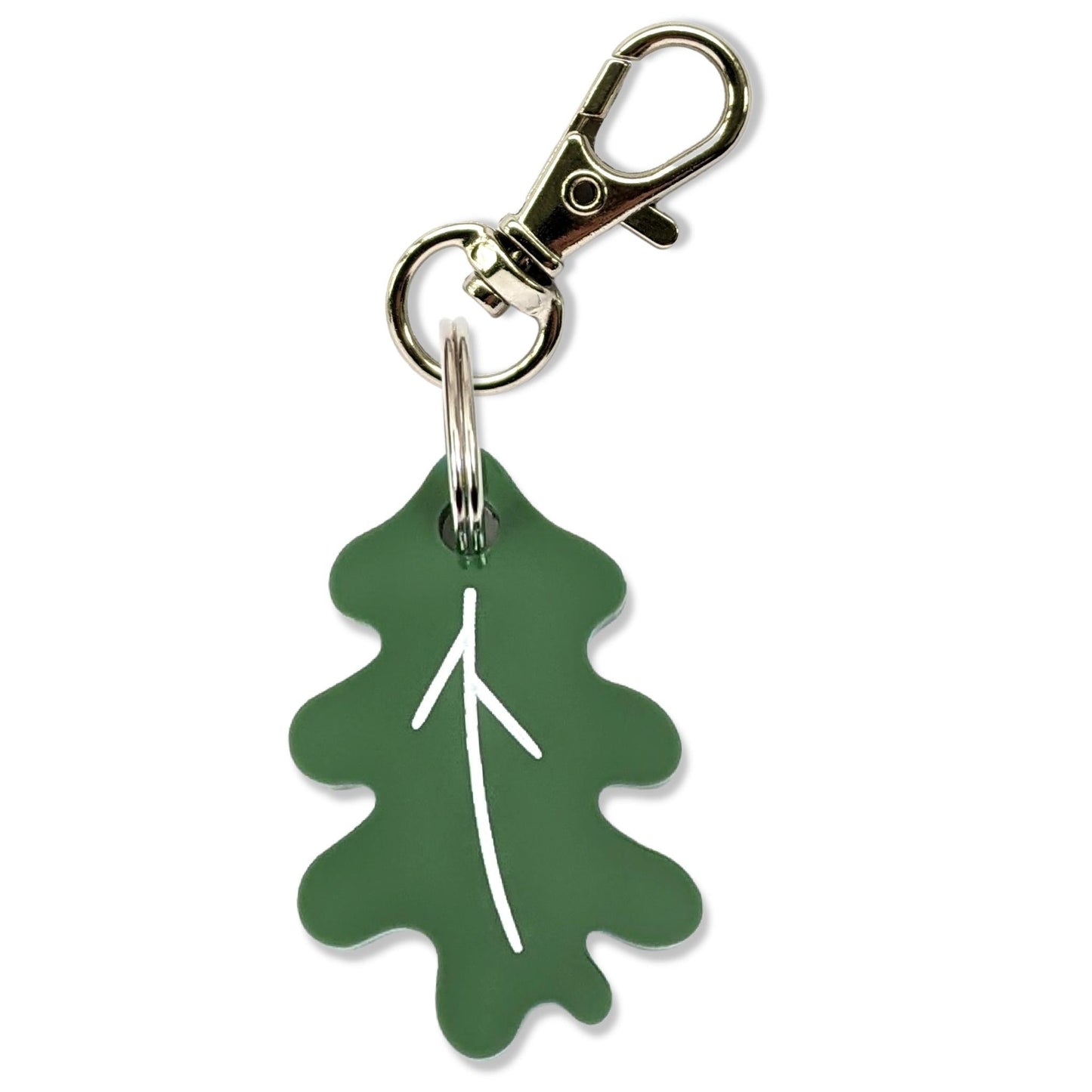 Wren & Rye Green Oak Leaf BowDangle