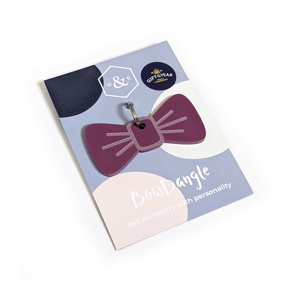 Wren & Rye *LAST CHANCE* Planetary Plum BowDangle