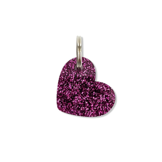 Wren & Rye Magenta Heart DinkyDangle