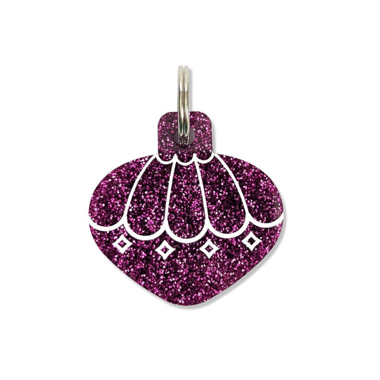 Wren & Rye Magenta Opulent Pawble BowDangle