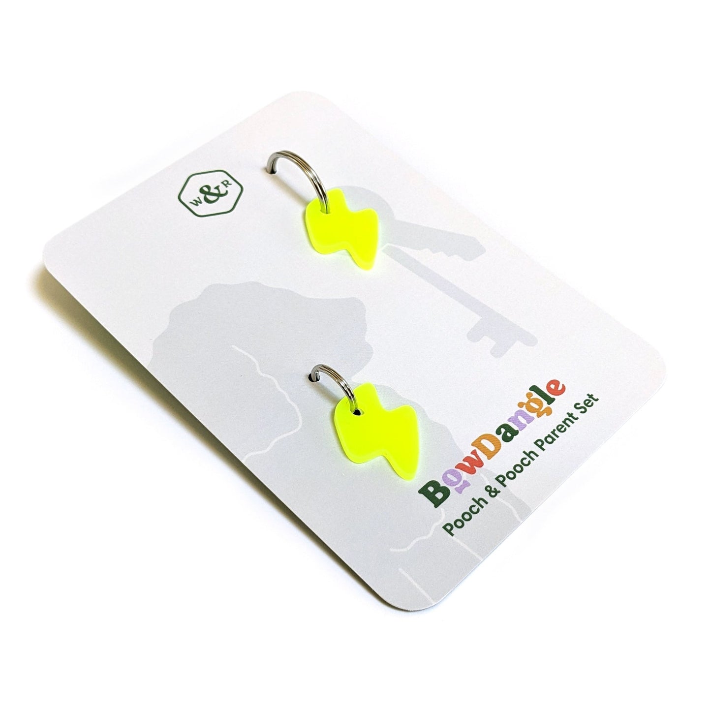 Wren & Rye Neon Bolt Pooch & Pooch Parent DinkyDangle Set