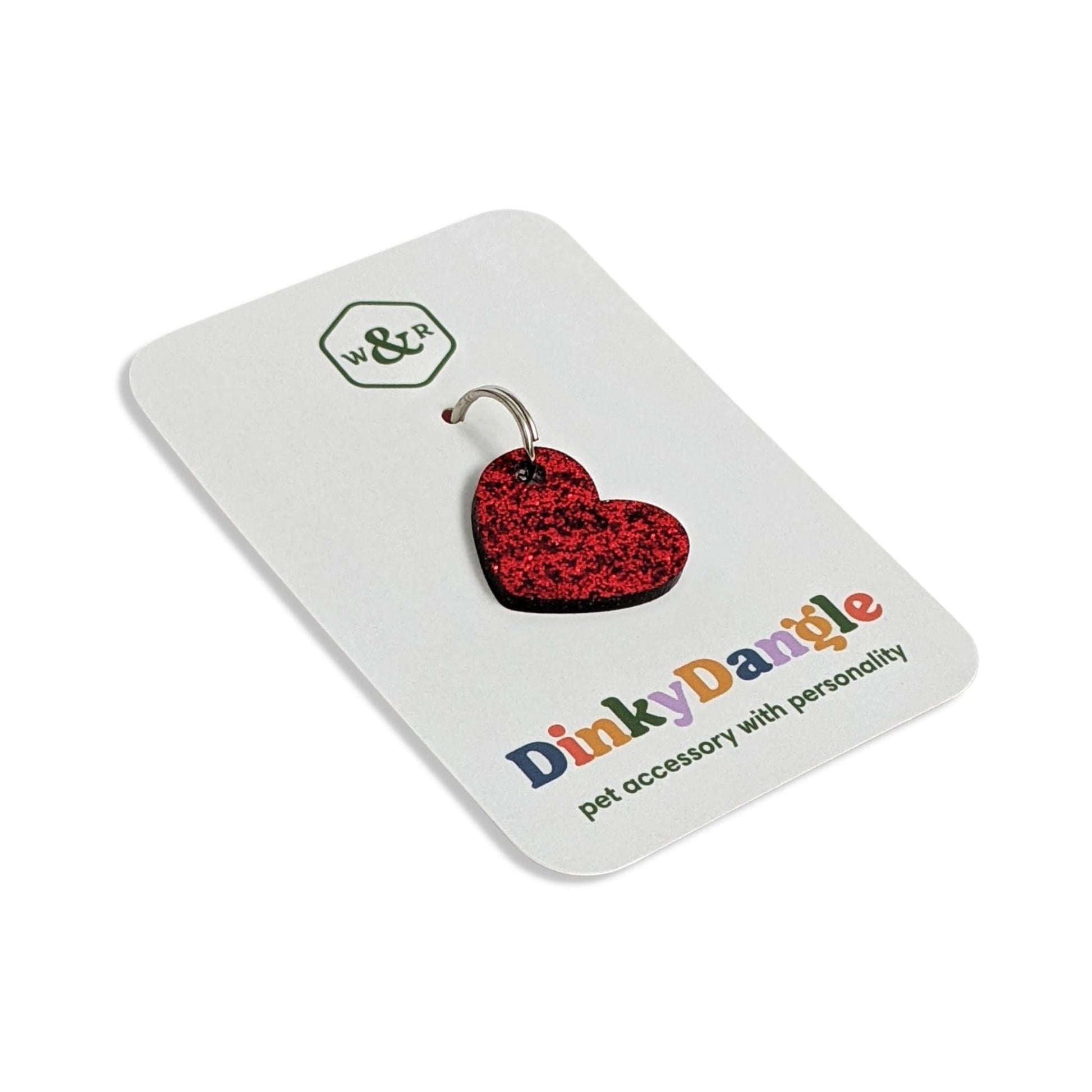 Wren & Rye Red Heart DinkyDangle