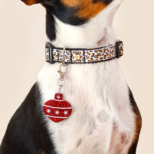 Wren & Rye Red Twinkle Pawble BowDangle