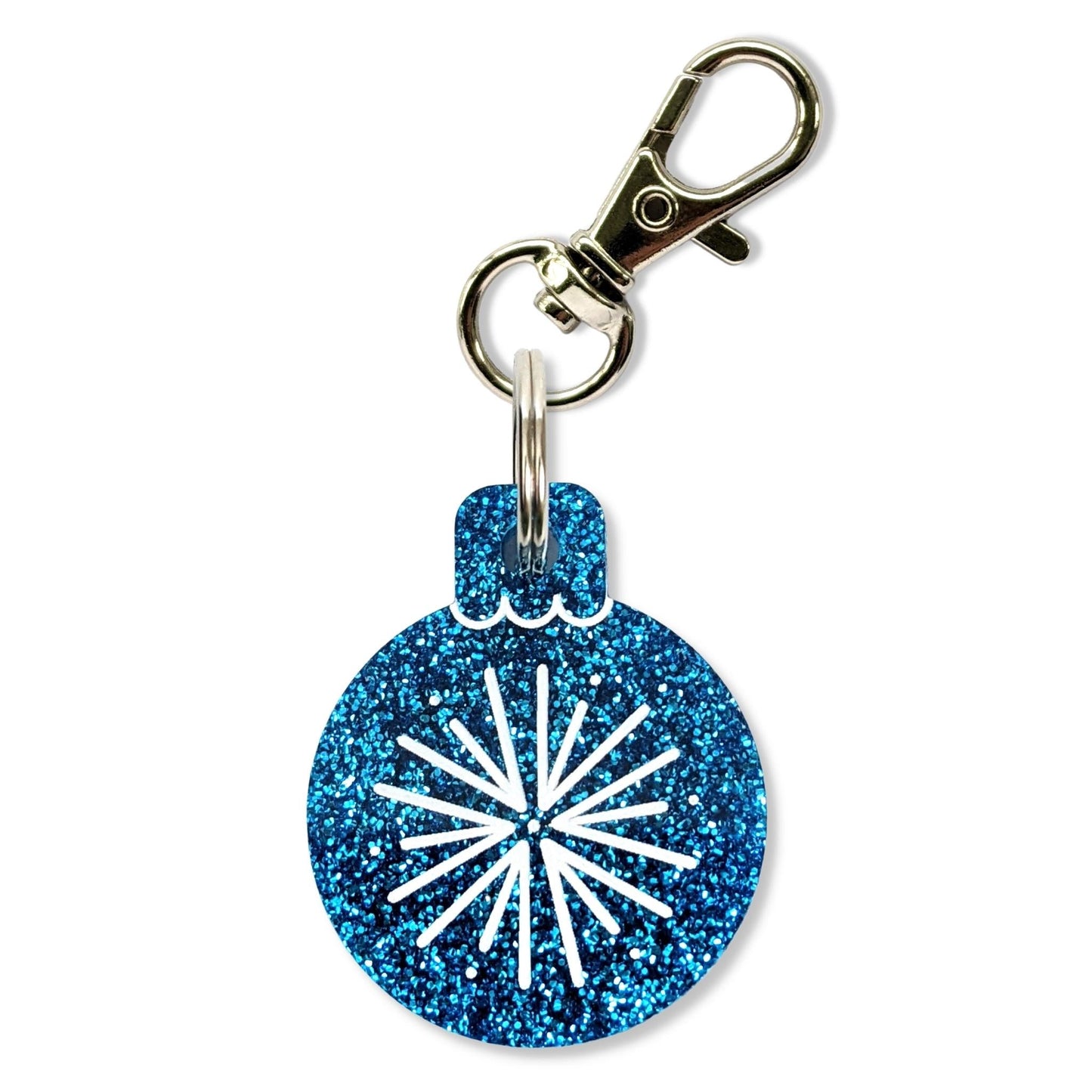 Wren & Rye Sapphire Blue Retro Pawble BowDangle