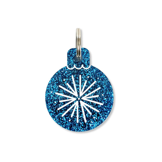 Wren & Rye Sapphire Blue Retro Pawble BowDangle