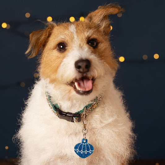 Wren & Rye Sapphire Opulent Pawble BowDangle