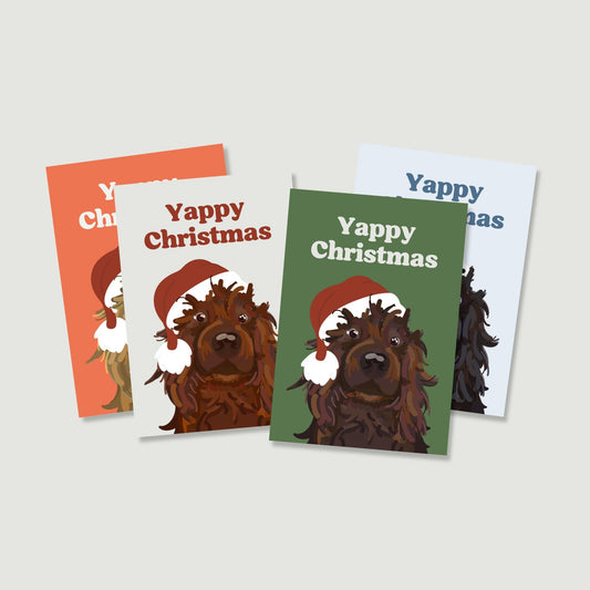 Wren & Rye Yappy Christmas (Santa Paws) Card Pack
