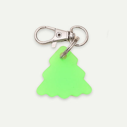 *Glow* in the Dark Lime Green Tree DinkyDangle