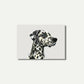 Dotty Dalmatian Illustration Art Print – A5