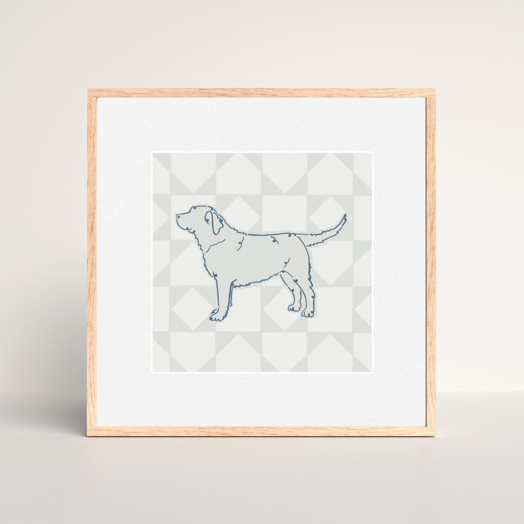 Mud Magnet - 6x6 Mounted Mini Print