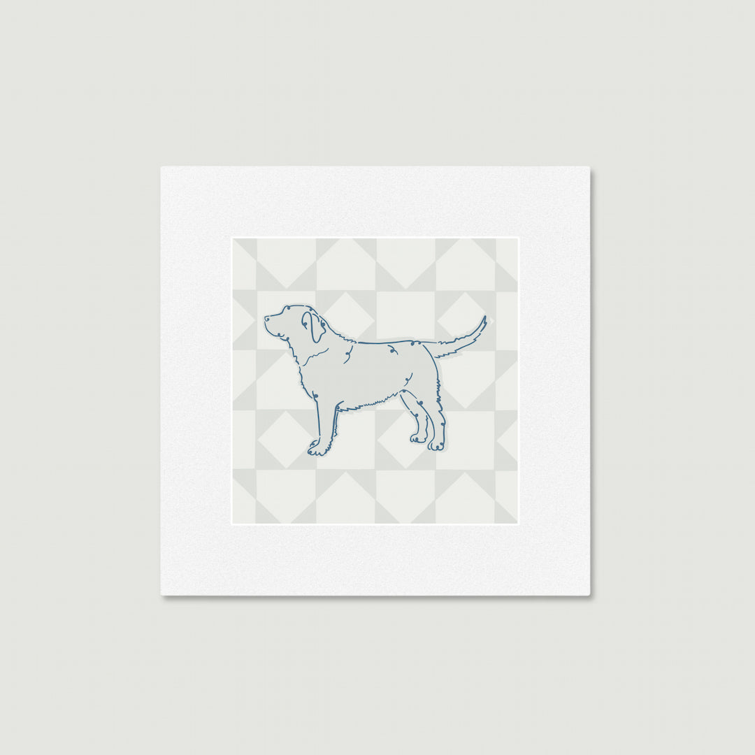 Mud Magnet - 6x6 Mounted Mini Print