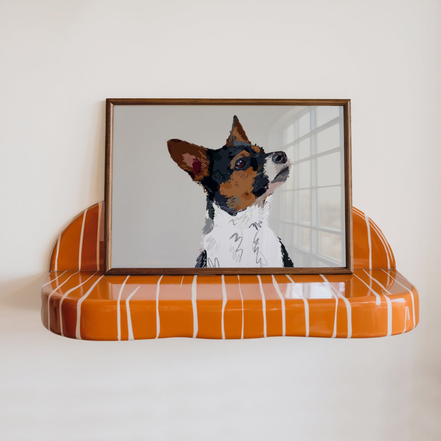 Jack Russell Terrier Art Print – A5