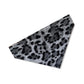 Wren & Rye Grey Tan Leopard Reversible Bandana
