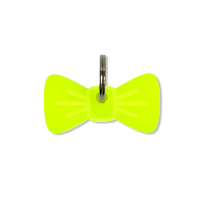 Wren & Rye Neon Yellow Mini BowDangle