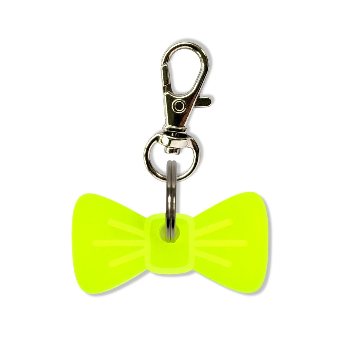 Wren & Rye Neon Yellow Mini BowDangle