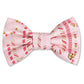Wren & Rye *PAST SEASON* Candy Cane Pink Dog Bow Tie