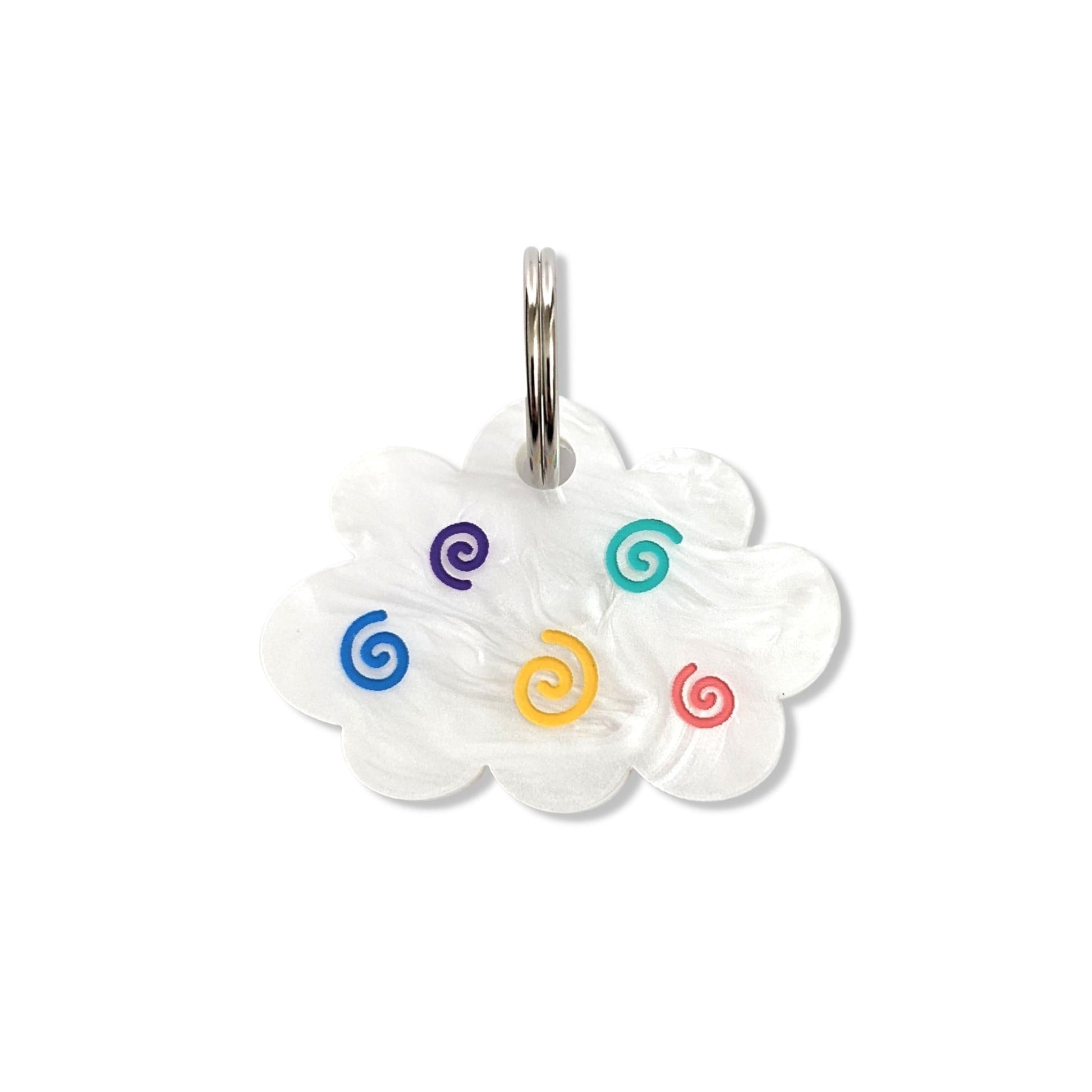 Wren & Rye Rainbow Cloud BowDangle
