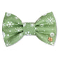 Wren & Rye Snowflake Green Dog Bow Tie