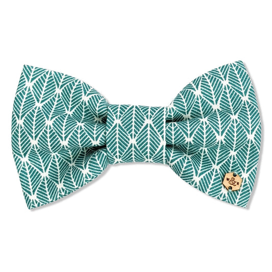Wren & Rye Tropical Turquoise Dog Bow Tie